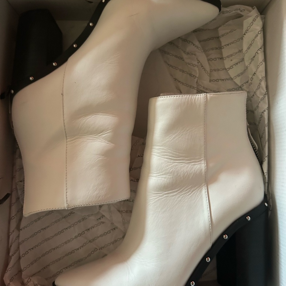 Aldo booties-White IBALENNA-70 Shoes